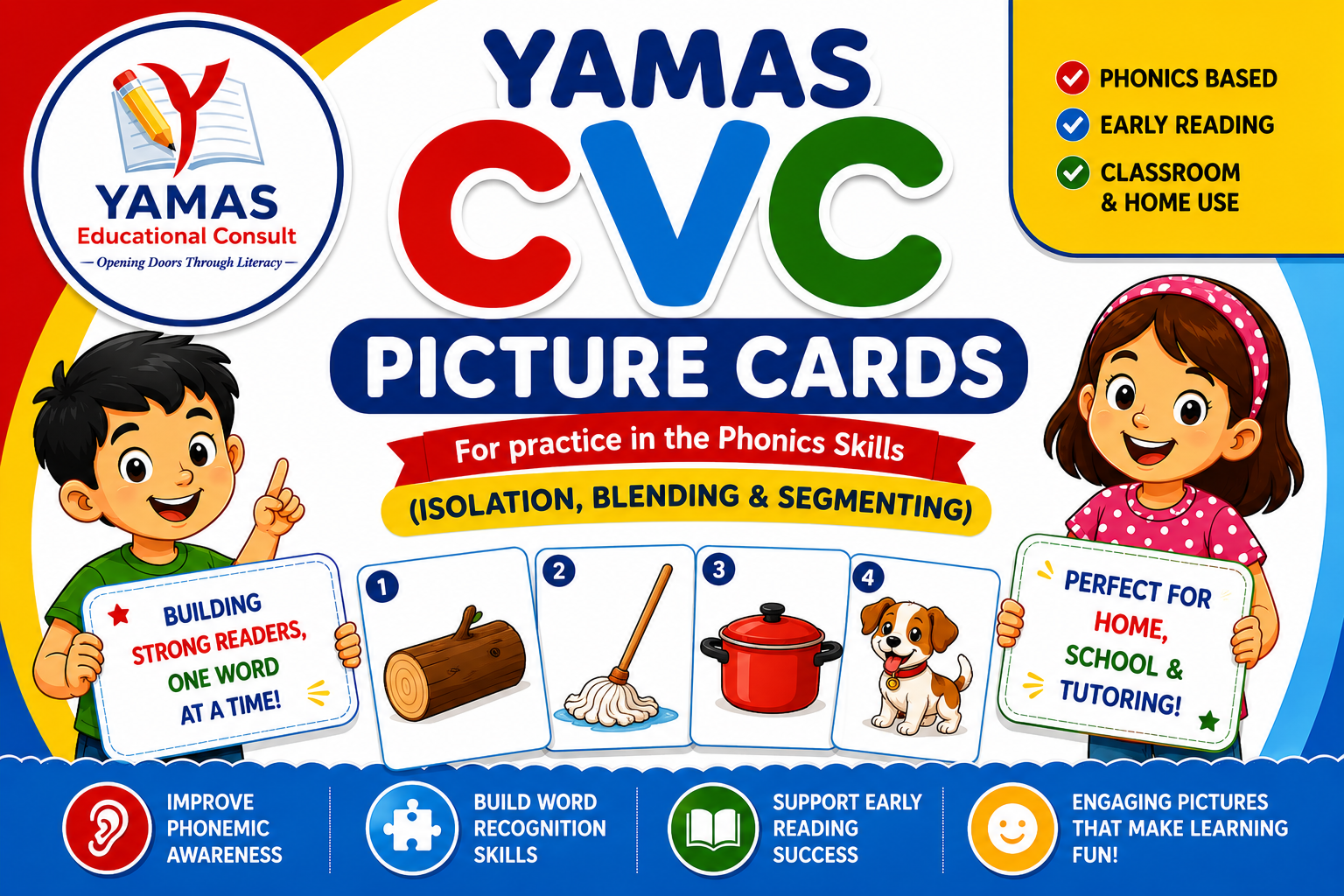 YAMAS CVC PICTURE CARDS