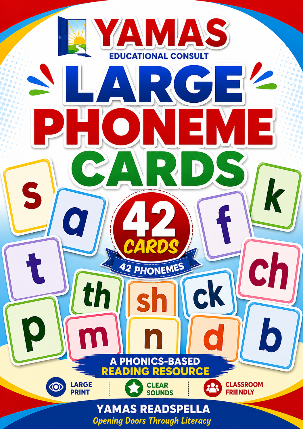 Yamas Large Phoneme Cards